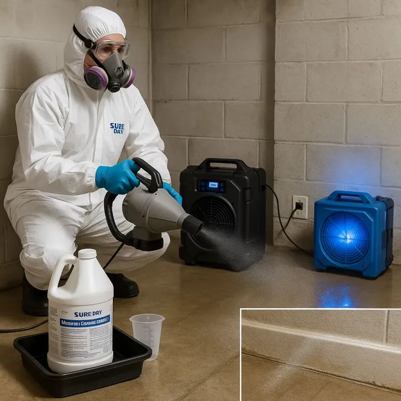 Sanitization and Odor Removal process in Montgomery County, OH