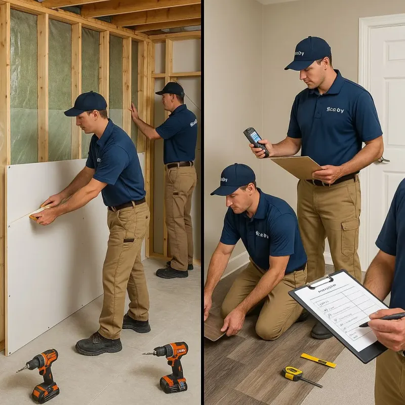 Repairs and Reconstruction process in Montgomery County, OH